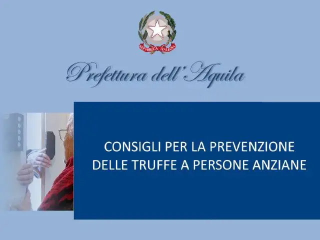 OGGETTO: Truffe agli anziani. Opuscolo informativo aggiornato. OGGETTO: Truffe agli anziani. Opuscolo informativo aggiornato.
